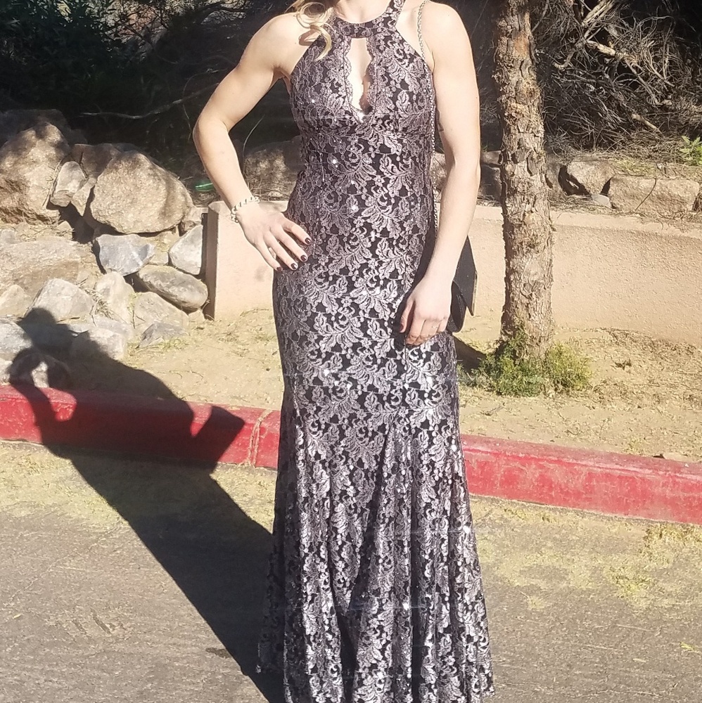 Gorgeous sparkling long dress